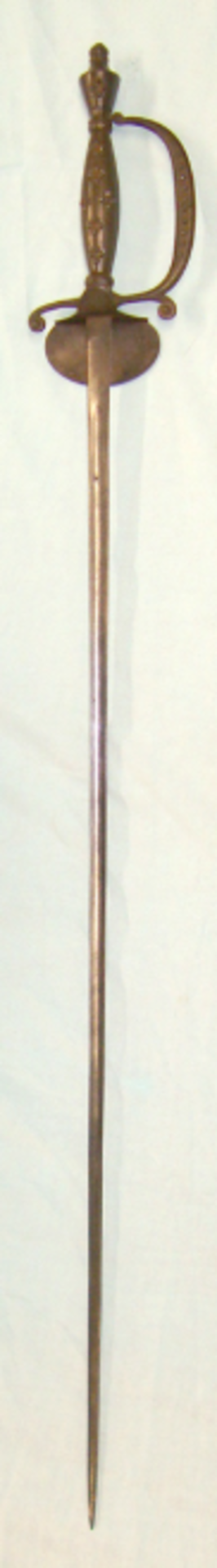 Victorian English Small Sword/ Mourning Sword. - Bild 3 aus 3