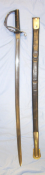 British 1850 Pattern Cavalry Trooper's Sword By Rodwell & Co With Leather Scabbard.
