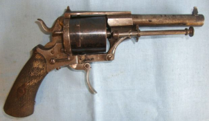 C1870 English Pattern 'Meyers Bve' Liege Closed Frame, Double Action.320Centre Fire Calibre Revolver
