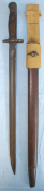 RARE, WW2 1941, 1907 Pattern, Australian, Lithgow, Bayonet With Slazenger Marked Grips, 1943