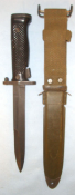 MINT, U.S. M5A1 Knife Bayonet By Imperial & M8 Scabbard With Integral Frog By BM Co