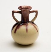 Antique Miniature Whieldon Glazed Creamware Vase 19Th C.