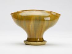Unsual Ewenny Stuido Pottery Drip Glaze Vase 20Th C.