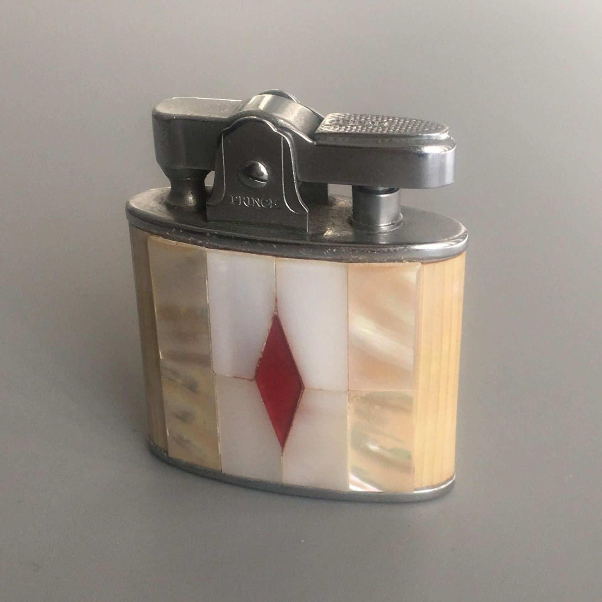 Vintage Mother of Pearl Lighter "Standard" by Prince - Good Condition - Working - Image 2 of 3