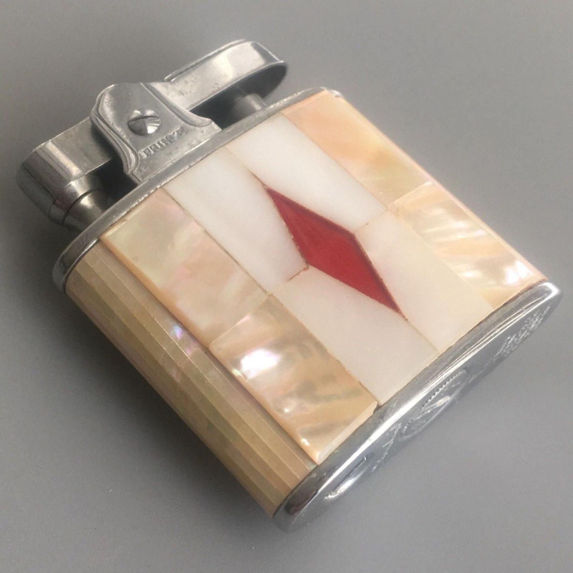 Vintage Mother of Pearl Lighter "Standard" by Prince - Good Condition - Working