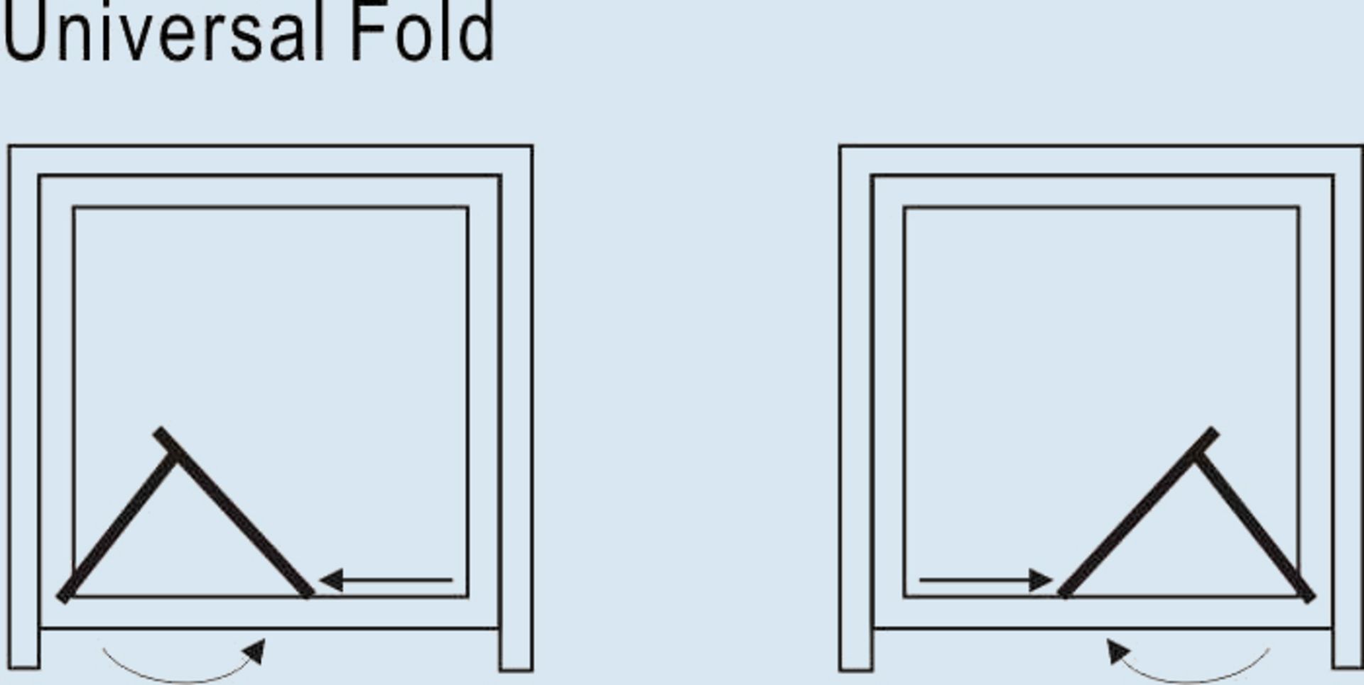 Slogrin 900 Bifold Shower Door Polished Silver Frame 8Mm Thick Glass - Bild 2 aus 3