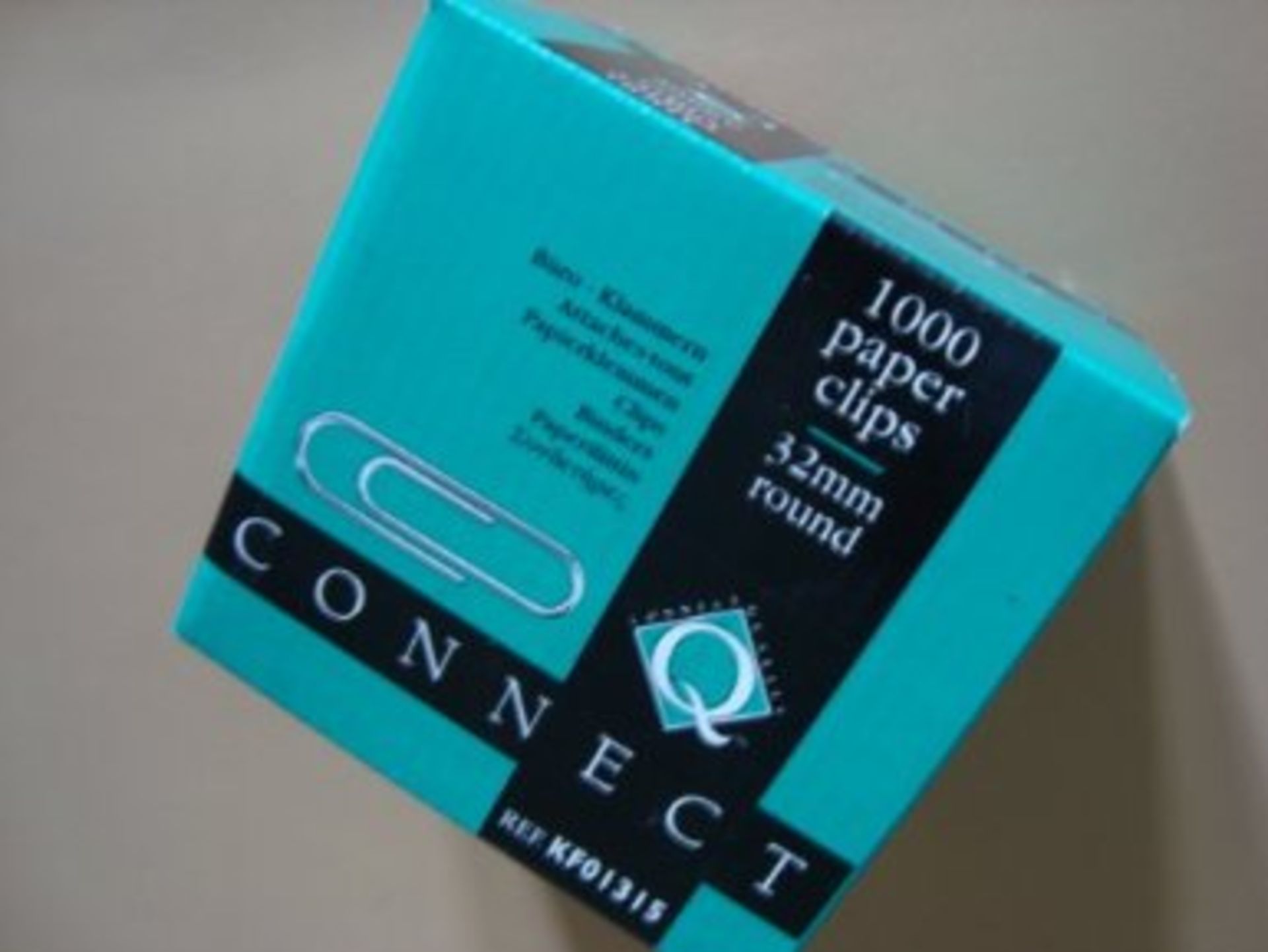 24,000 Clips - (1000 Per Box) Ten Outer Connect Q Paper Clips 32Mm Rec Retail £1,690 - Bild 2 aus 2