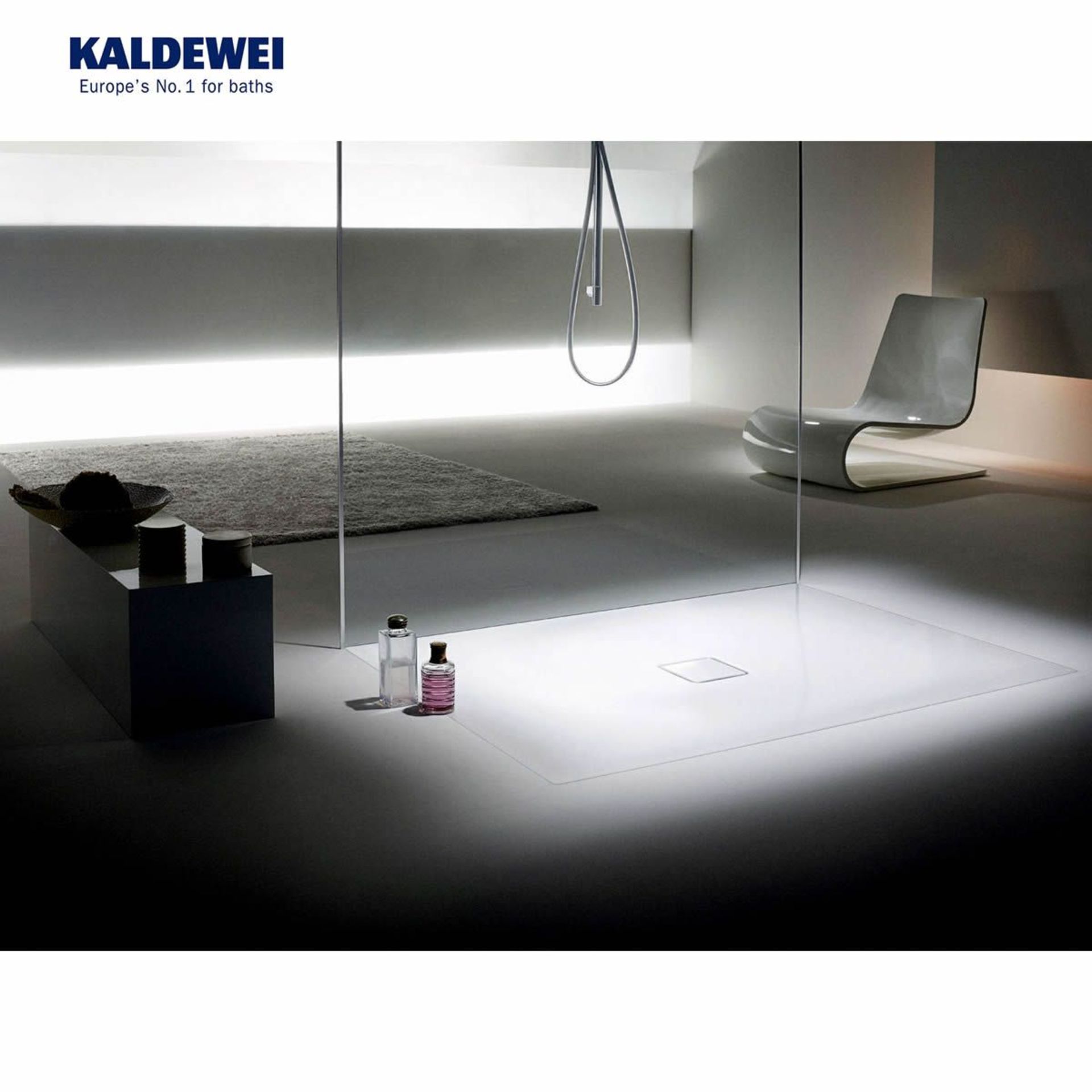 Kaldewei "Conoflat" Shower Tray 900 X 1500Mm White Heavy Duty Emanal Non Slip