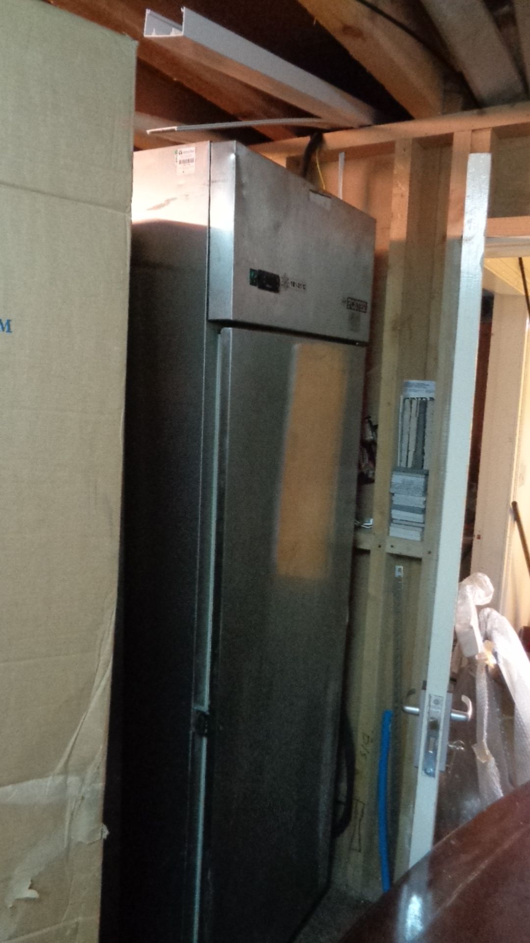 Commercial Free Standing Freezer "Foster" - Size Height 198Cm Depth 80Cm Width 67Cm