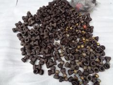 Job Lot Approx 2000 - 15Mm / 22Mm Hep2 0 Type Brown Push Fit / Demountable Fittings