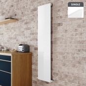 (L73) 1800x380 Ultra Slim White Radiator. RRP £399.99. Tested to BS EN 442 standards Complies with