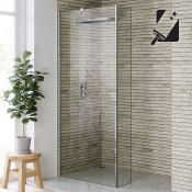 (A27) 800x250mm - 8mm - Premium EasyClean Wetroom Panel & Return Panel. RRP £474.98. 8mm EasyClean