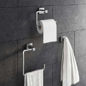 (E137) Henley Bathroom Accessory Set. Bundle set provides you with matching accessories for a