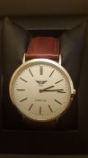 ** TRADE LOT ** BRAND NEW GENTS NY LONDON SLIMLINE WATCHES, VARIOUS COLOURS - 6 WATCHES