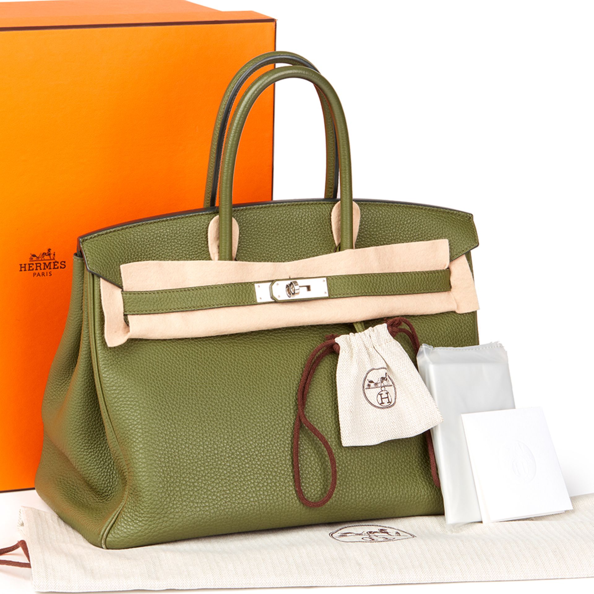 Hermès Canopee Togo Leather Birkin 35cm - Image 9 of 11