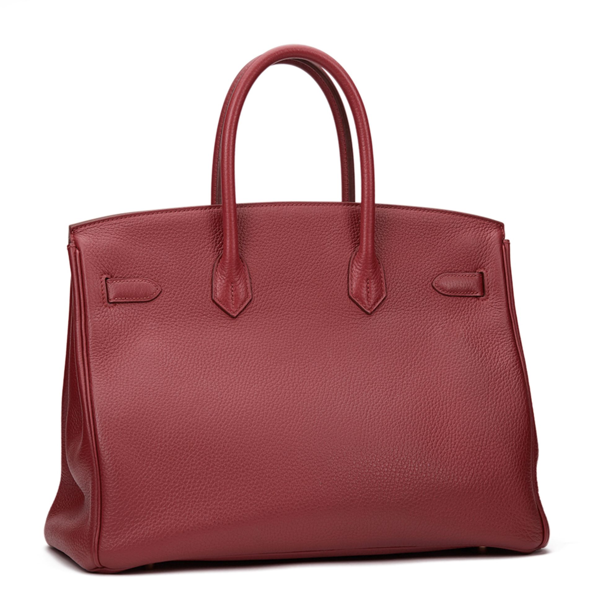 Hermès Rubis Clemence Leather Birkin 35cm - Image 3 of 11