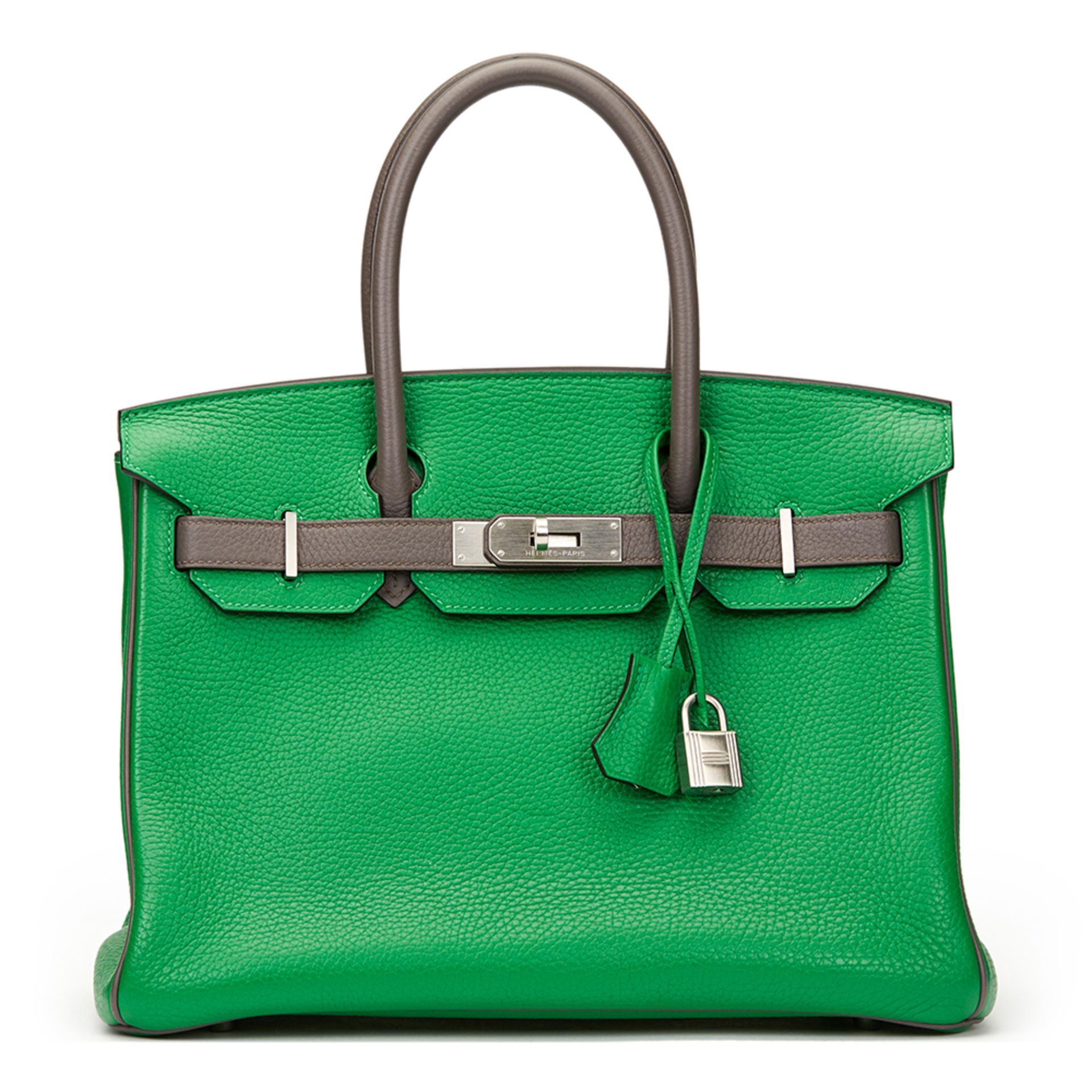 Hermès Bambou & Etain Togo Leather Special Order Birkin 30cm