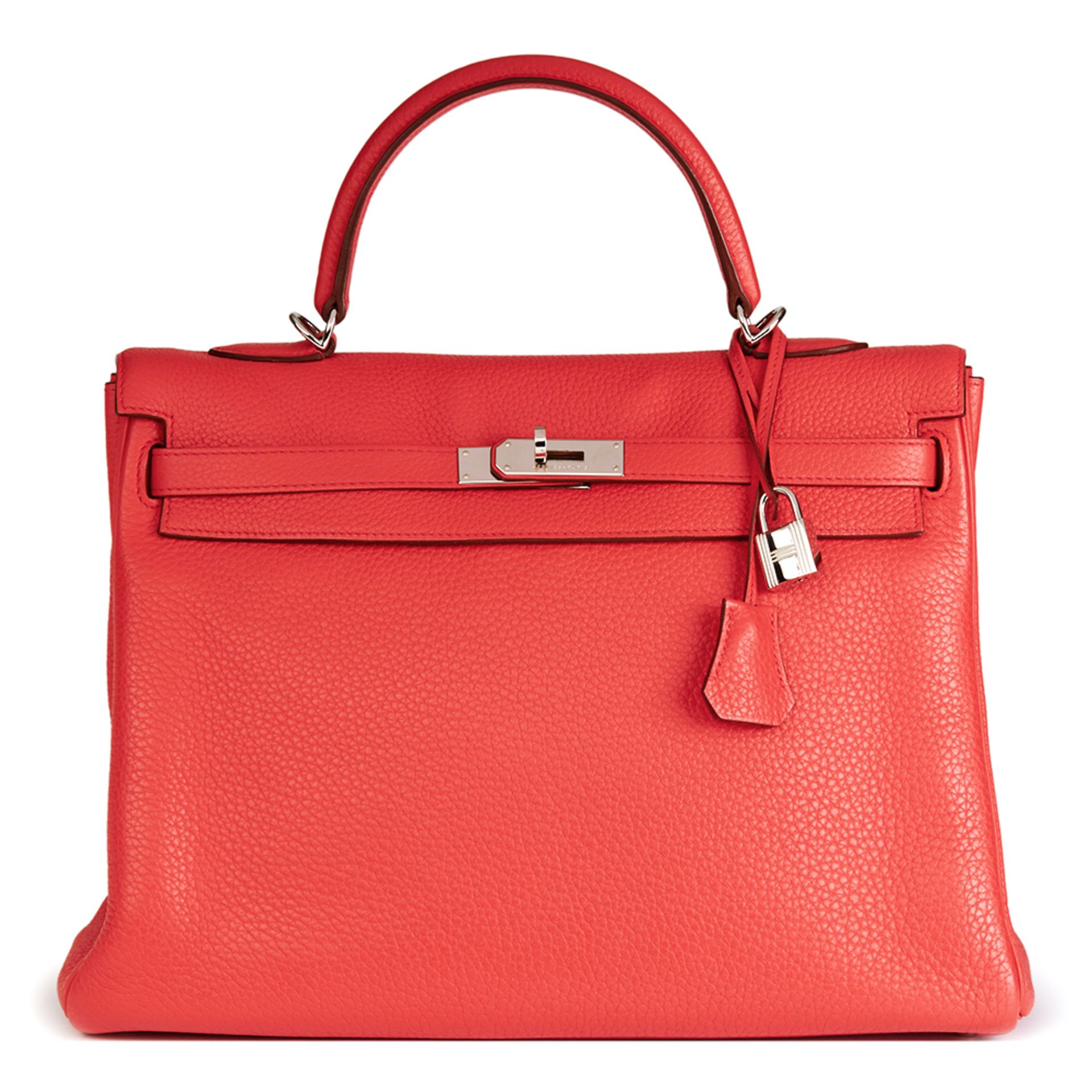 Hermès Bougainvillier Togo Leather Kelly 35cm Retourne