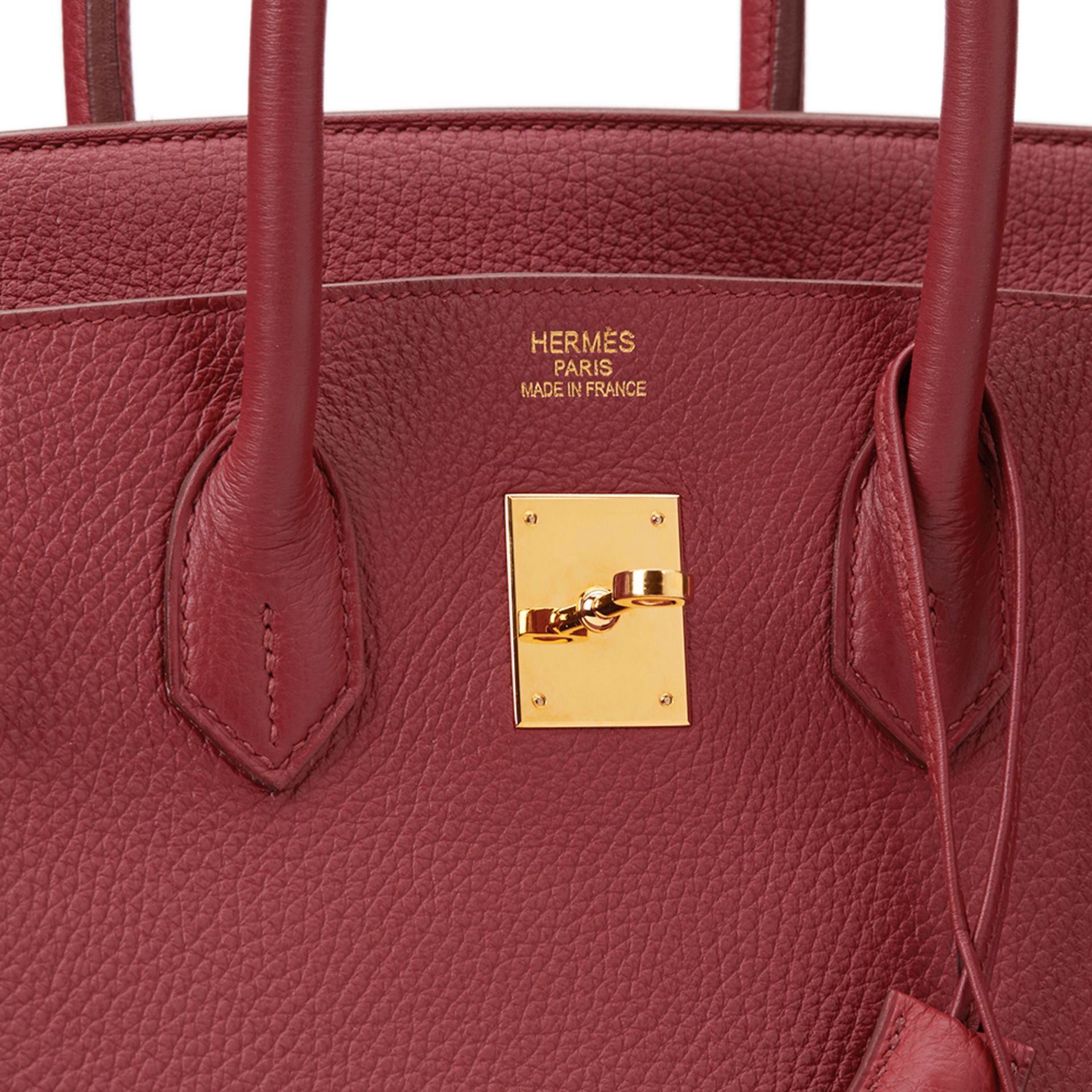 Hermès Rubis Clemence Leather Birkin 35cm - Image 6 of 11