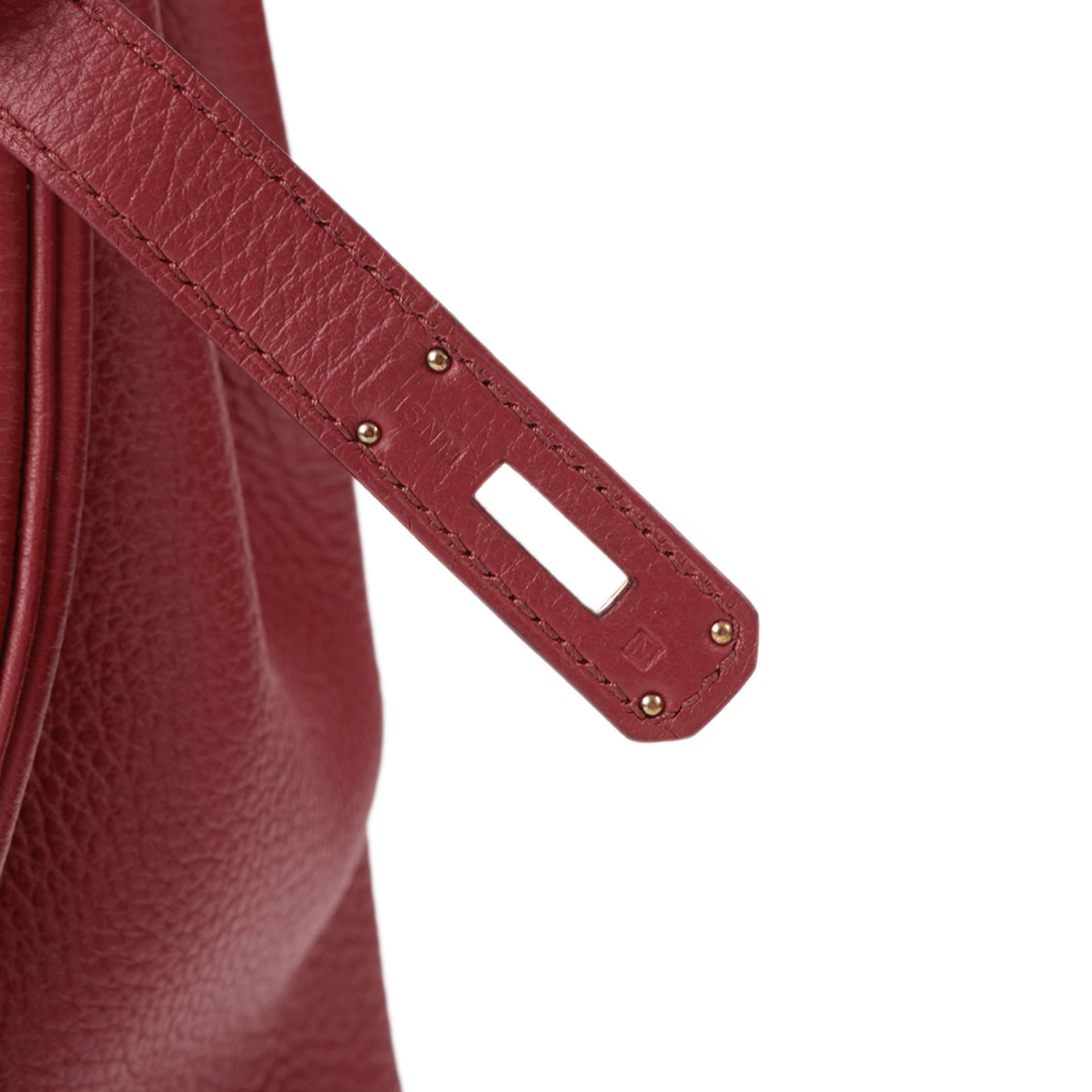 Hermès Rubis Clemence Leather Birkin 35cm - Image 7 of 11