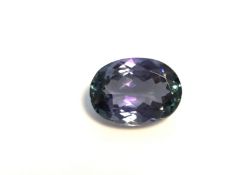 6.15ct Natural Tanzanite with GIA Certificate