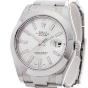 Unworn, Rolex Datejust Ii 41mm Stainless Steel - 116300