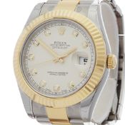 Unworn, Rolex Datejust Ii 41mm Stainless Steel & 18K Yellow Gold - 116333