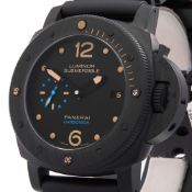 Unworn, Panerai Luminor Submersible Carbotech Carbon - PAM00616