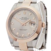 Unworn, Rolex Datejust 41 41mm Stainless Steel & 18K Rose Gold - 126301