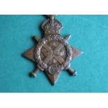 1914 Star named 5279 PTE G MILLS DEVON R