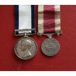 Naval GSM Syria & St Jean dAcre Medal