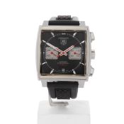 Tag Heuer Monaco Chronograph Stainless Steel - CAW2114