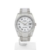 Rolex Oyster Perpetual Date 36mm Stainless Steel - 115210