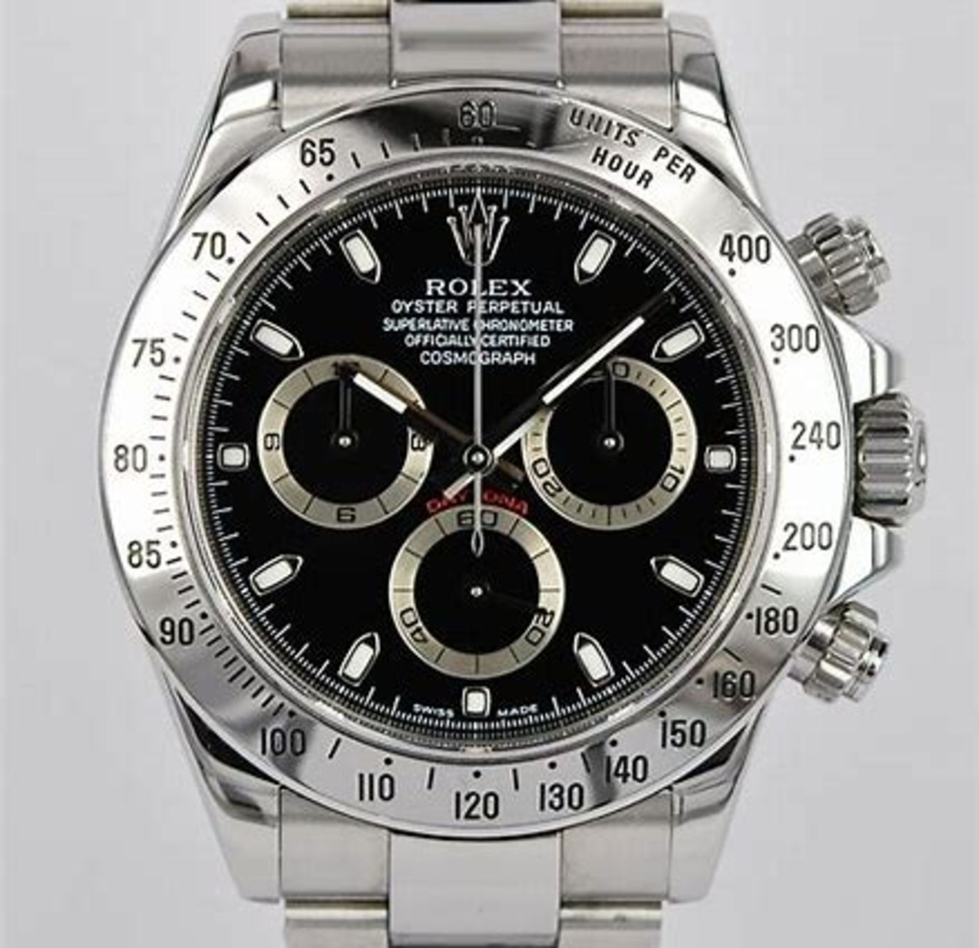 Gents Rolex Daytona Wrist Watch, With Box And Original Papers - Image 4 of 9