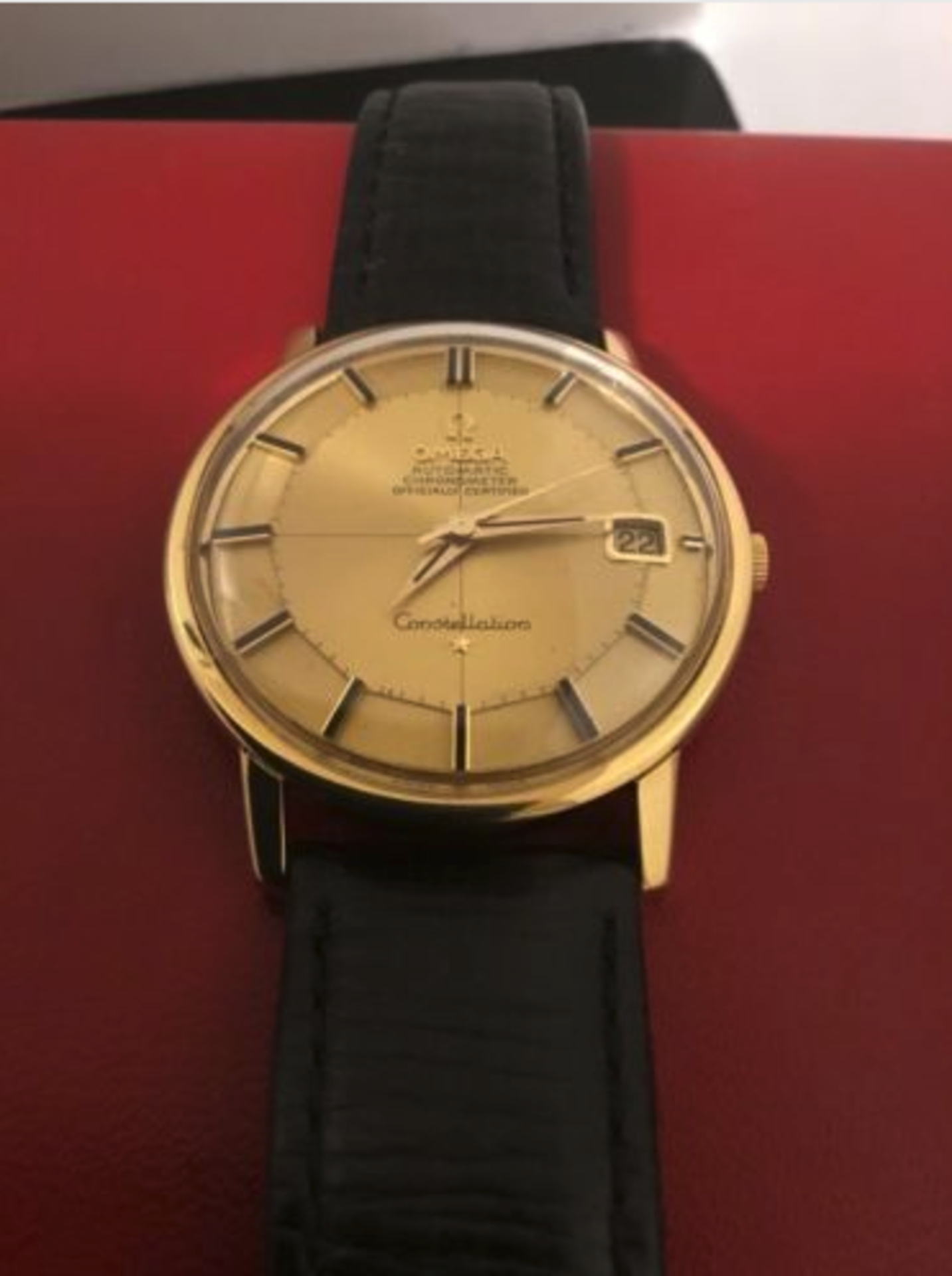 Rare 1960's 18ct Solid Gold Omega Constellation Automatic Chronometer - Image 2 of 10