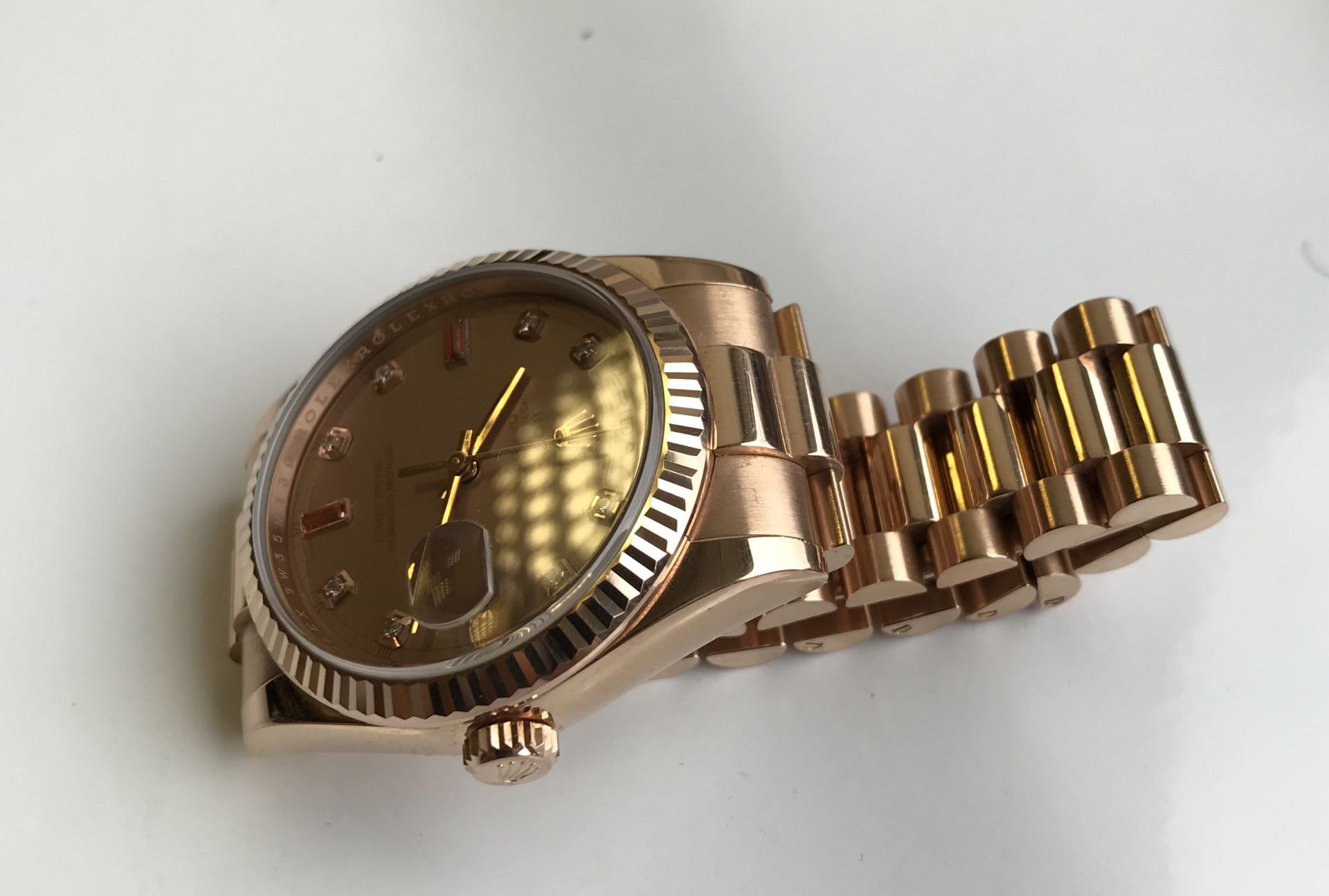 Rolex day date Rose gold - Image 7 of 9