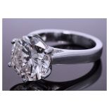 4.33 Carat Diamond Solitaire Ring