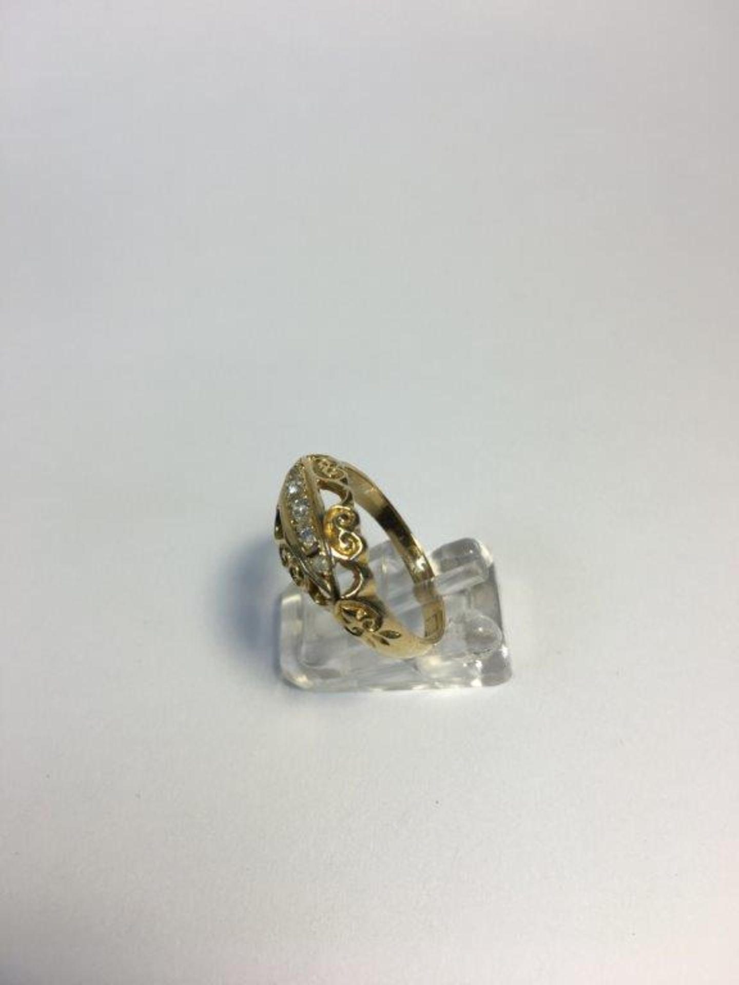 Victorian 18ct Gold And Diamond Ring - Image 2 of 4