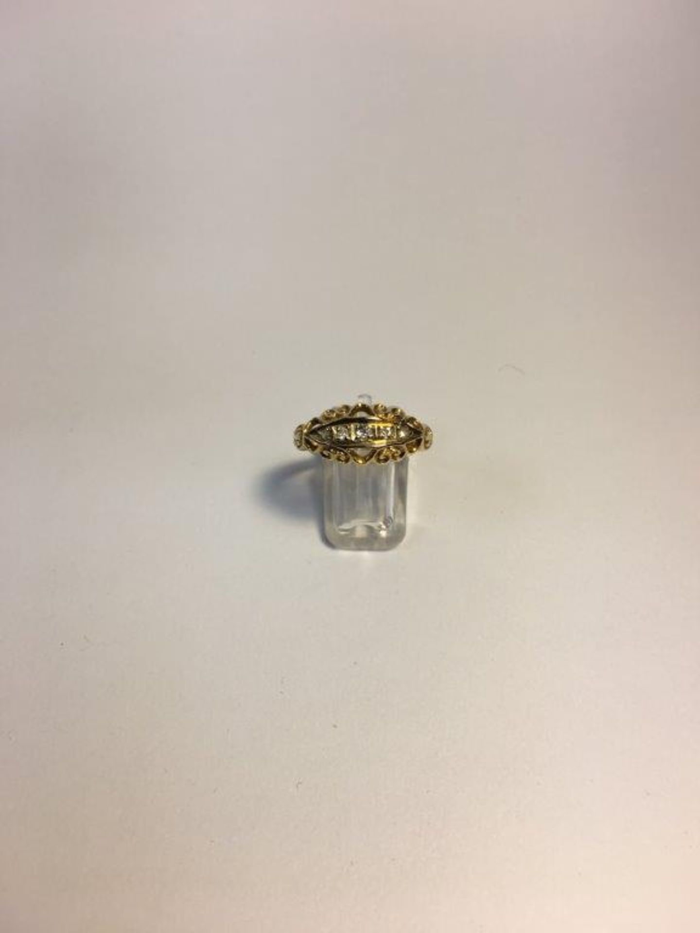 Victorian 18ct Gold And Diamond Ring - Image 3 of 4