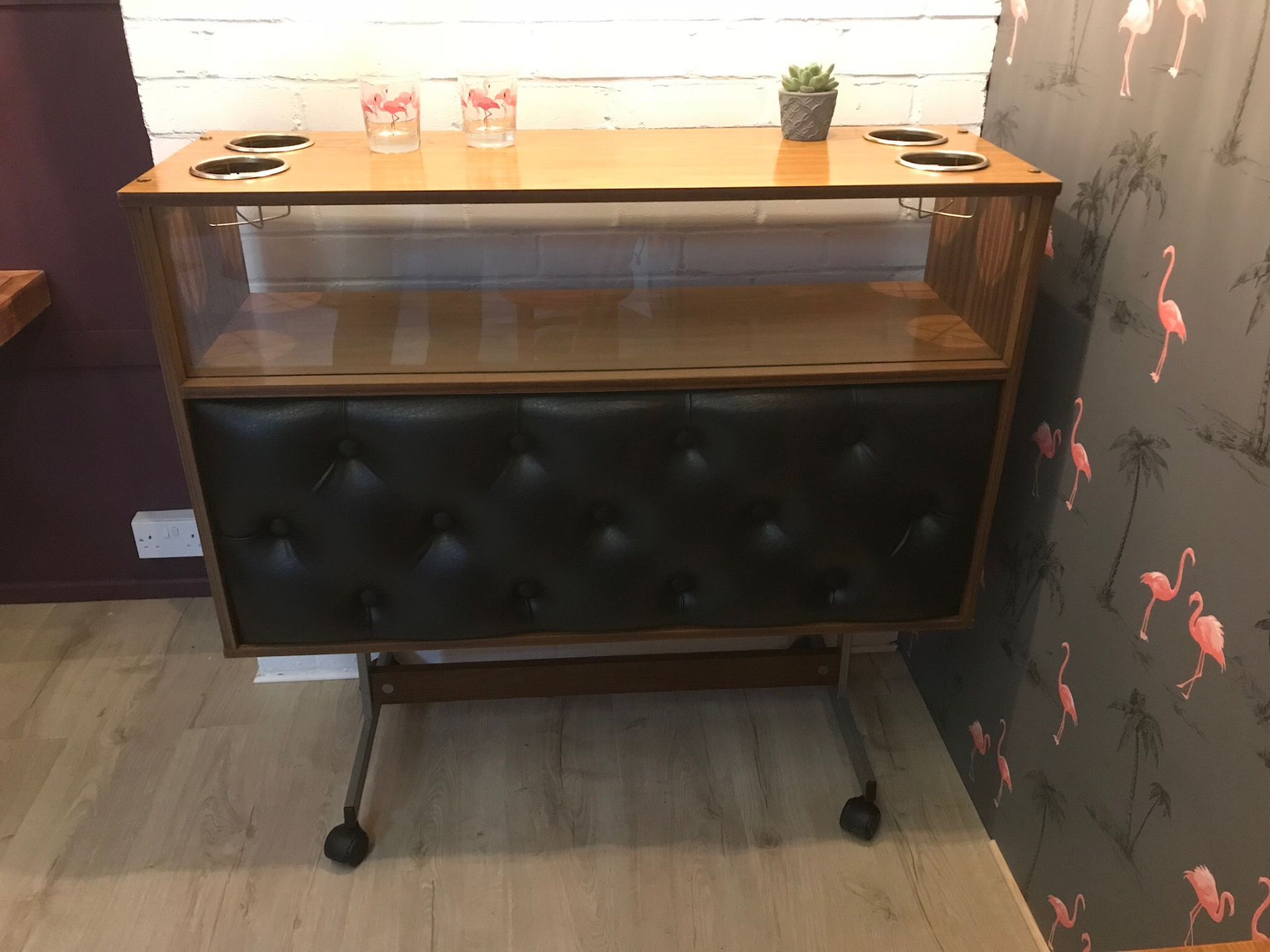 An Unusual And Beautifully Restored c1950s Cocktail Bar