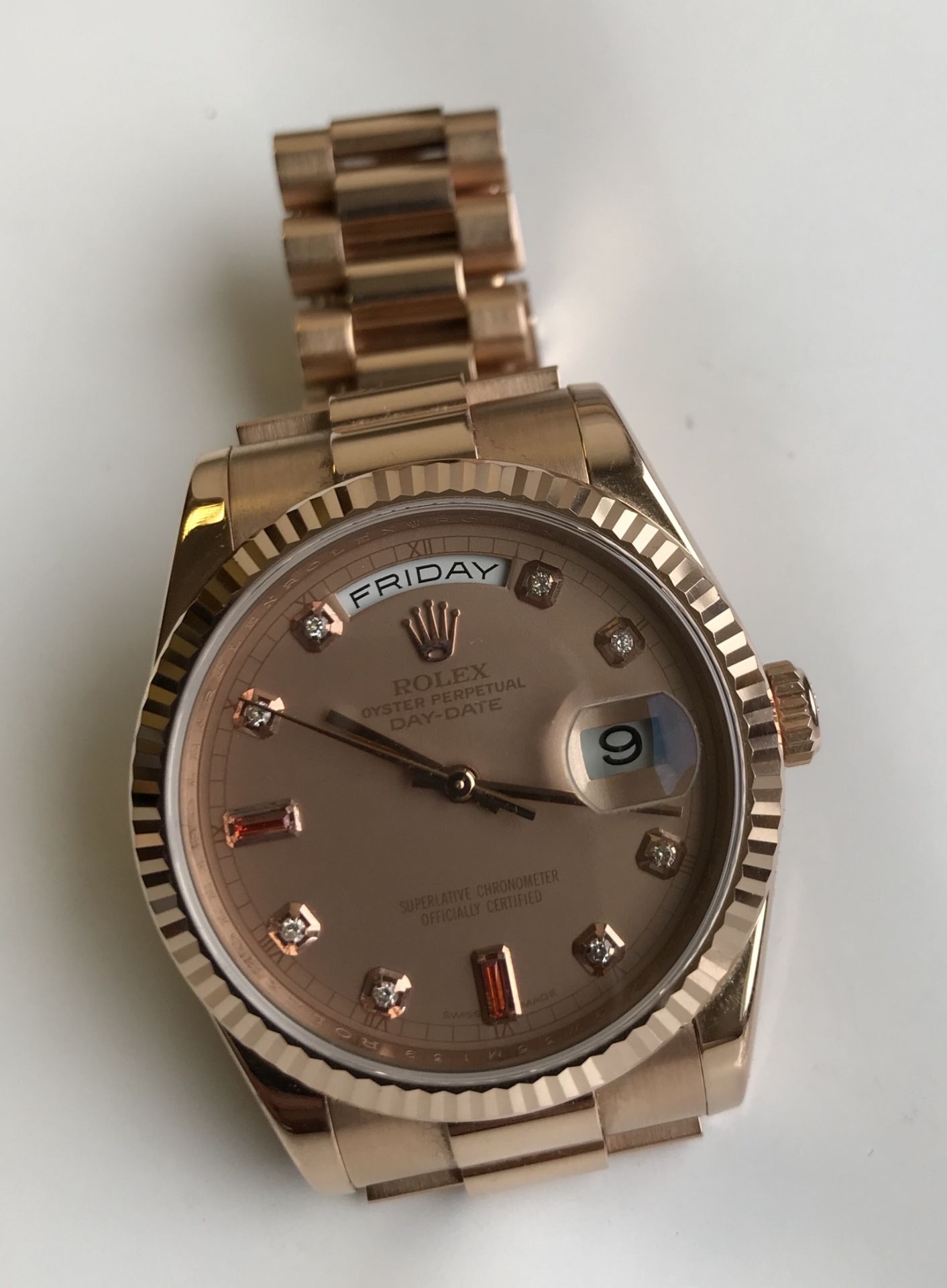 Rolex day date Rose gold - Image 4 of 9