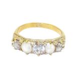 A Victorian Pearl & Diamond Ring