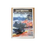 Official FIA 1997 San Marino Poster