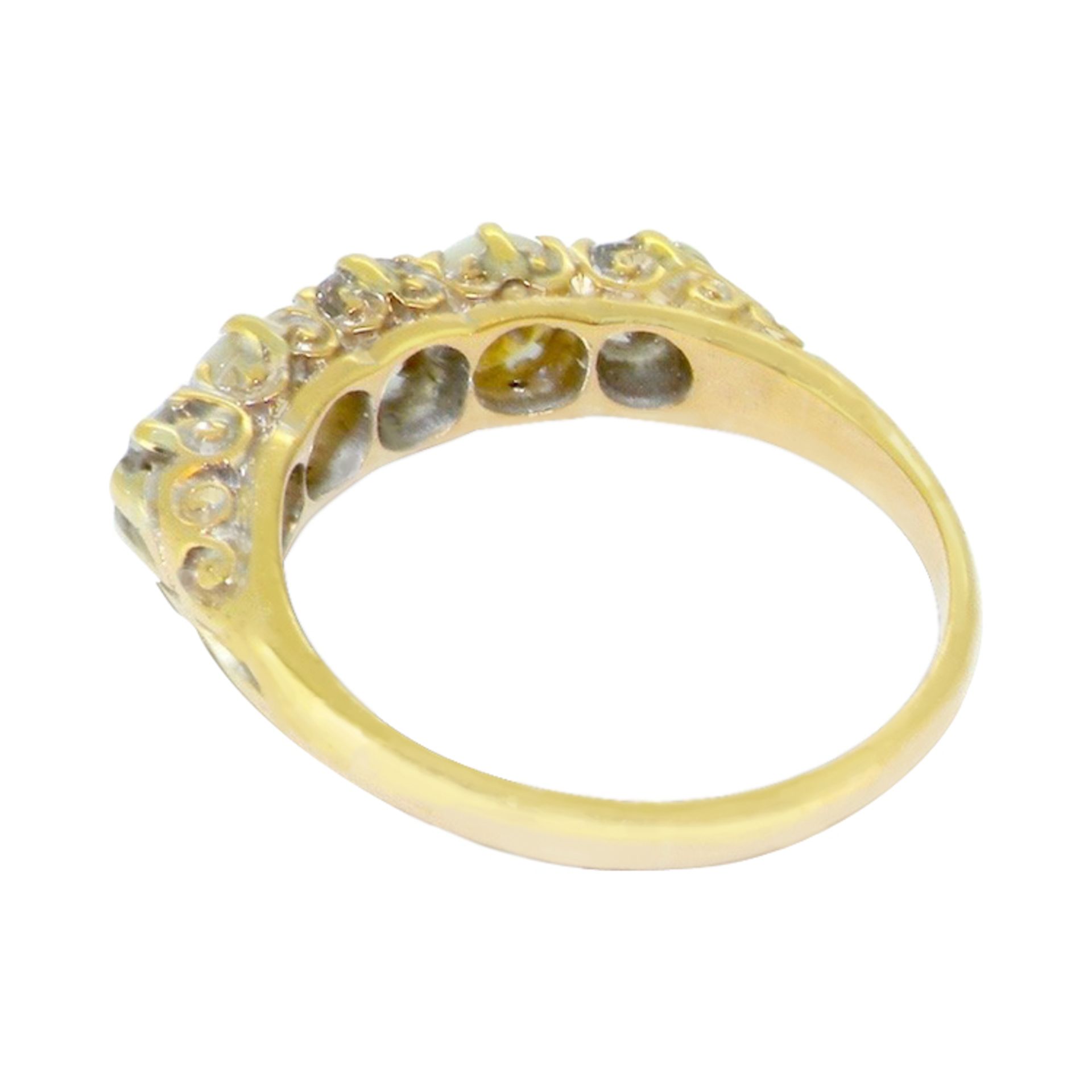 A Victorian Pearl & Diamond Ring - Image 2 of 2