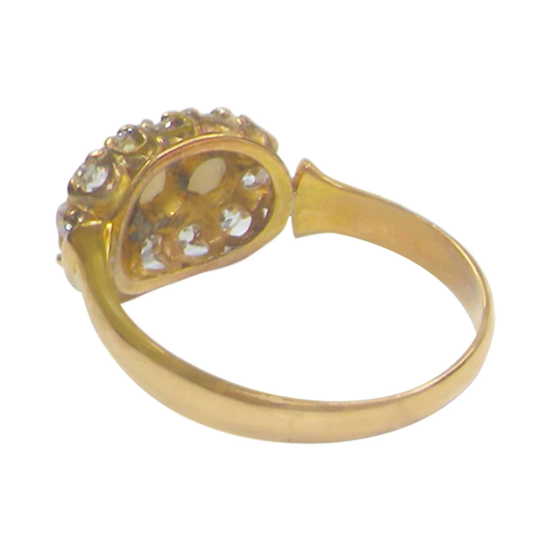 An Antique Seed Pearl & Diamond Ring - Image 3 of 4