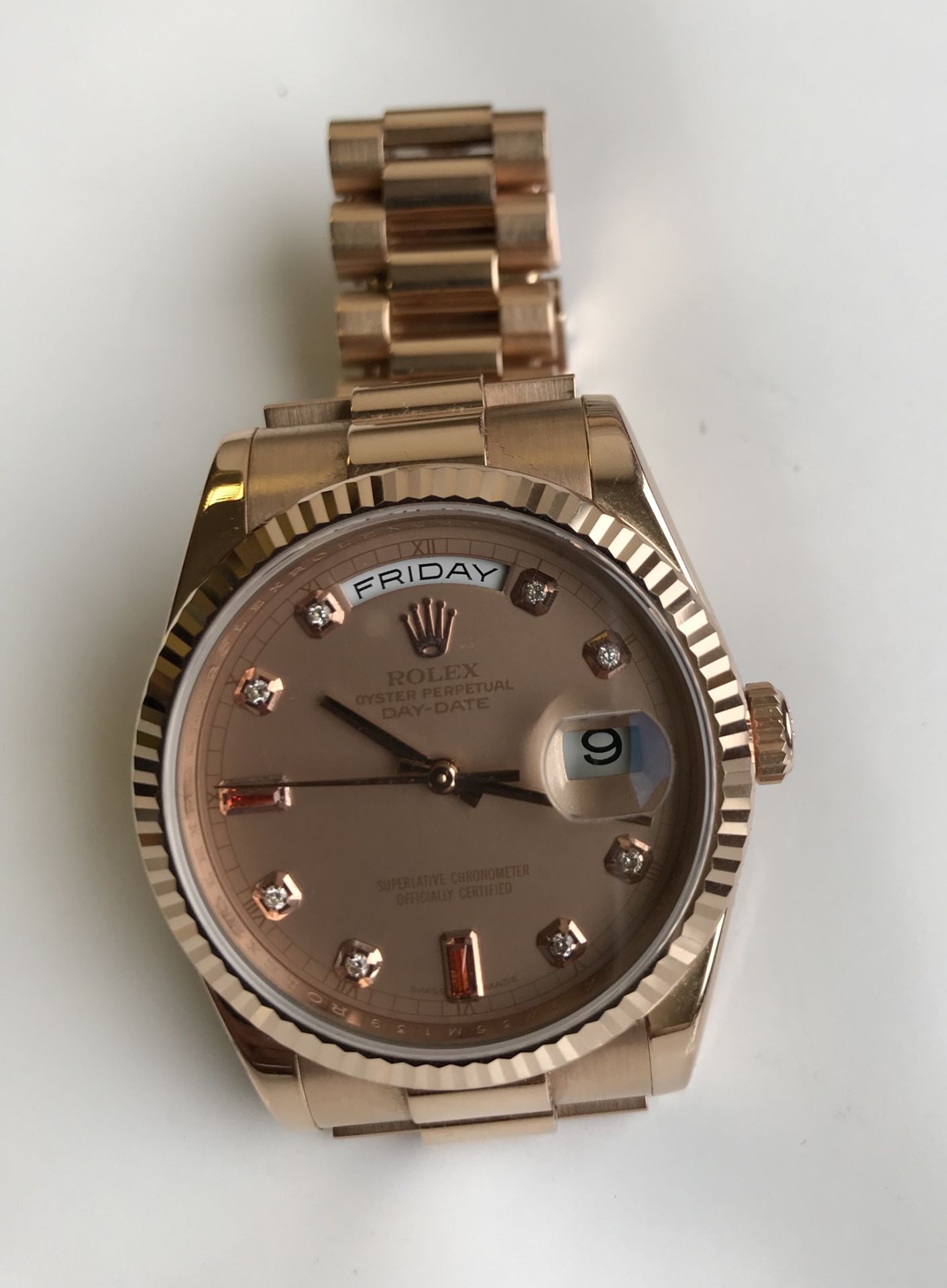 Rolex day date Rose gold - Image 3 of 9