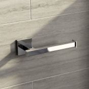(V44) Jesmond Toilet Roll Holder Finishes your bathroom with a little extra functionality and