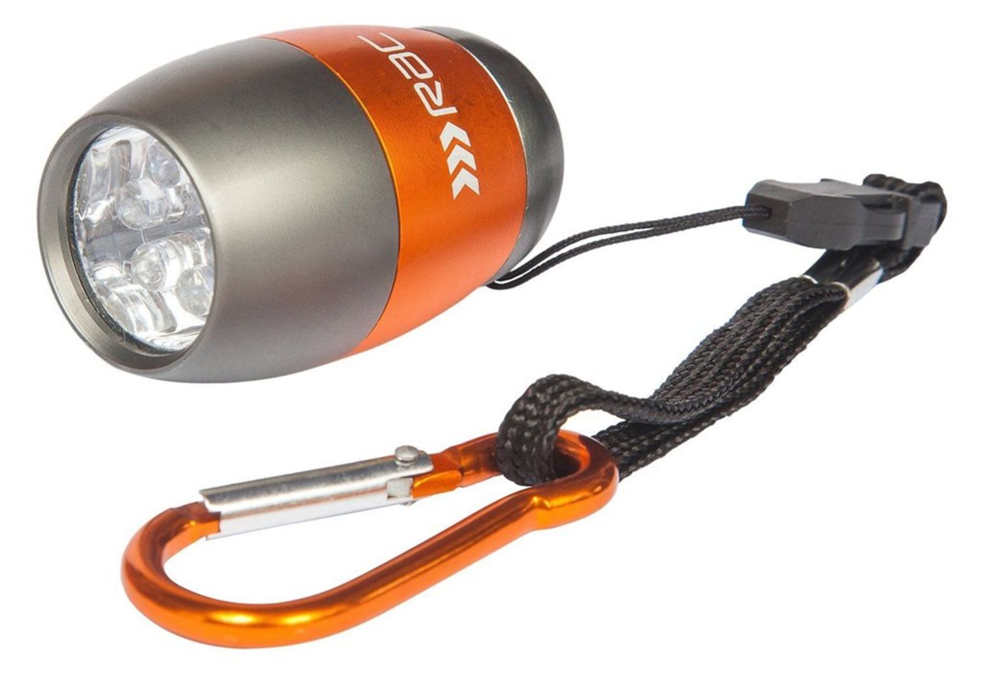 10 X Rac Aluminium Torch With 6 Extra Bright Led'S Inc Batteries And Case