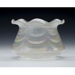 Art Nouveau Bohemian Opalescent Art Glass Vase C.1905