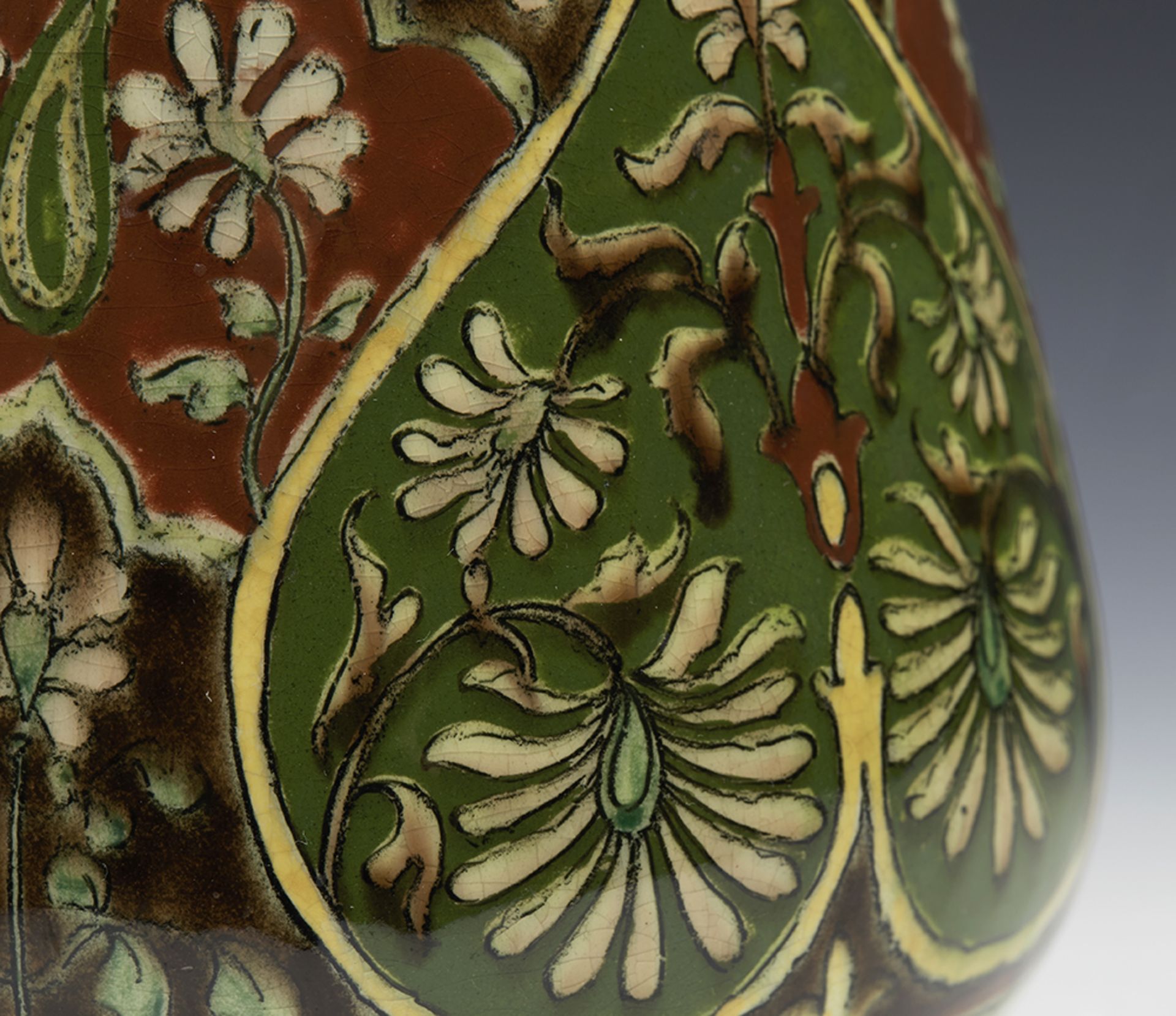 Art Noveau Royal Bonn Old Dutch Vase C.1900 - Image 13 of 15